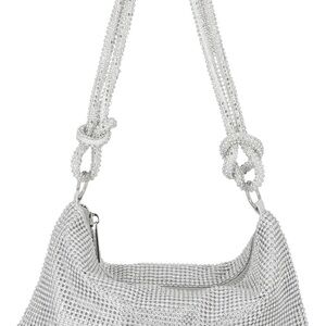 Elegant Silver Women's Bag
